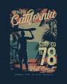 Shop California 78 Round Neck 3/4th Sleeve T-Shirt