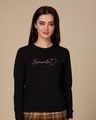 Shop Call Me Senorita Fleece Light Sweatshirt-Front