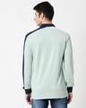 Shop Camo Green Shoulder Sleeve Cut & Sew Polo-Full