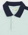 Shop Camo Green Shoulder Sleeve Cut & Sew Polo