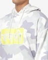 Shop Men's Grey Camouflage Hoodies