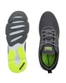 Shop Men's Grey Hurricane Self Design Sports Shoes-Full