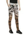 Shop Camouflage Track Pants-Front