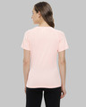 Shop Graphic Print Women's Round Neck Peach Sports Jersey T-Shirt-Design