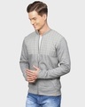 Shop Men's Grey Full Sleeve Stylish Windcheater Jacket-Design