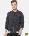 Shop Men Graphic Design Stylish Casual Jacket-Front