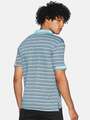 Shop Men's Half Sleeve Stylish Striped Casual T-Shirt-Design