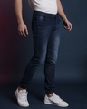 Shop Men's Blue Slim Fit Jeans-Full