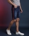 Shop Men's Blue Slim Fit Shorts-Design