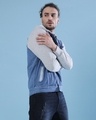 Shop Men's Blue Regular Fit Jacket-Design