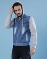 Shop Men's Blue Regular Fit Jacket-Full