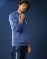 Shop Men's Blue Regular Fit Sweatshirt-Full