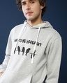 Shop Men's Grey Printed Regular Fit Sweatshirt