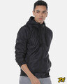 Shop Men Stylish Casual Hooded Jacket-Front