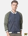 Shop Men's Solid Stylish Casual Jacket-Front