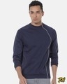 Shop Men Stylish Solid Casual Hooded Sweatshirt-Front