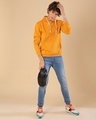 Shop Men's Yellow Regular Fit Sweatshirt