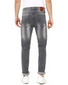 Shop Men's Side Striped Slim Fit Casual Denim Jeans-Design