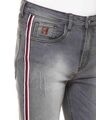 Shop Men's Side Striped Slim Fit Casual Denim Jeans