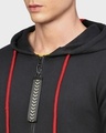 Shop Men's Black Solid Full Sleeve Stylish Casual Sweatshirt-Full