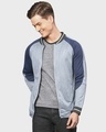 Shop Men's Blue Full Sleeve Stylish Sports Jacket-Design