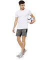 Shop Men's Solid Sports Half Sleeve T-Shirt-Front