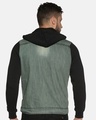 Shop Men Solid Styles Hooded Casual Denim Jacket-Design