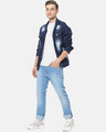 Shop Men's Solid Stylish Casual Denim Jacket-Full