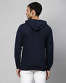 Shop Men's Blue Stylish Full Sleeve Casual Hooded Sweatshirt-Design