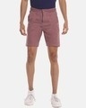 Shop Men's Solid Stylish Sports & Evening Shorts-Front