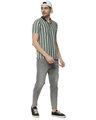 Shop Men's Striped Stylish Half Sleeve Casual T-Shirt