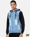 Shop Men Stylish Casual Denim Jacket-Front