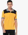 Shop Men's Stylish Polo Casual T-Shirt-Front