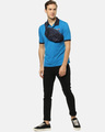 Shop Men's Stylish Solid Polo Casual T-Shirt-Full