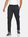 Shop Men's Stylish Striped Casual & Evening Track Pants-Front