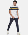 Shop Men Stylish Striped Casual T Shirts-Full