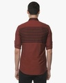 Shop Men Stylish Striped Full Sleeve Casual Shirts-Design