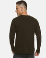 Shop Military Camouflage Men's Round Neck Olive T-Shirt-Design