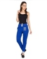 Shop Printed Blue' Track Pants-Design