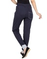 Shop Printed Navy Blue Track Pants-Design