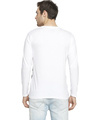 Shop Striped Men's's Round Neck White T-Shirt-Design