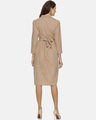 Shop Women's Solid Plain Stylish Casual Dress-Design