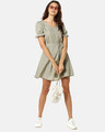 Shop Women's Dotted Stylish Casual Dress-Full