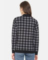 Shop Women's Black Checks Stylish Casual Jacket-Full