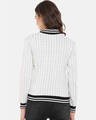 Shop Women's White Checks Stylish Casual Jackets-Design