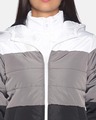 Shop Women's Colorblock Stylish Casual Bomber Jacket