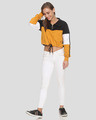 Shop Women Crop Stylish Casual Sweatshirt-Full
