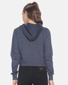 Shop Women Crop Stylish Hooded Sweatshirt-Full