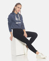 Shop Women Crop Stylish Hooded Sweatshirt
