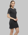 Shop Women's Fit & Flare Body Con Black Dress-Design